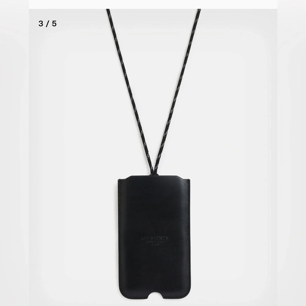 All Saints Leather IPhone Case